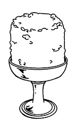 葬儀壇・野卓の絵